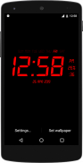 Digital Clock Live Wallpaper screenshot 3