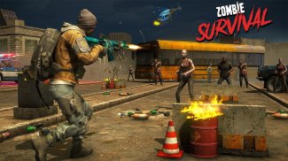 Thợ săn zombie thực sự - Chụp FPS trong Halloween screenshot 2