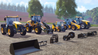 Bagger Tractor Farming Simulator Spiel screenshot 0