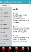 English Turkish Dictionary screenshot 3