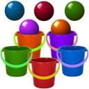 Bucket Roleta - Bucket Bubble Ball Game Icon