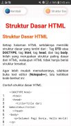 Belajar Ngoding ~ Learning HTML screenshot 0