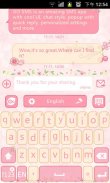 Lovepetal GO Keyboard Theme screenshot 0