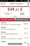 CMSO ma banque : solde, virement & épargne screenshot 1