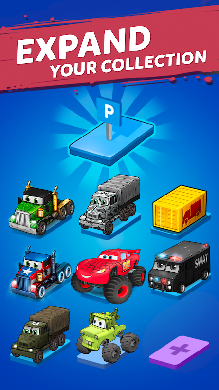 Merge Truck: Monster Truck Evolution Merger game for Android