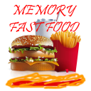 Fast Food Memory Game for Kids Icon