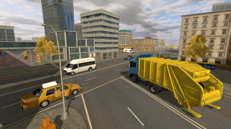 Trash Truck Simulator : Free Truck Driving Games screenshot 1