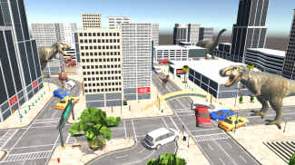 Dinosaur Simulator - City destroy screenshot 5