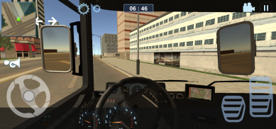 Simulador de condução de caminhão de carga screenshot 2