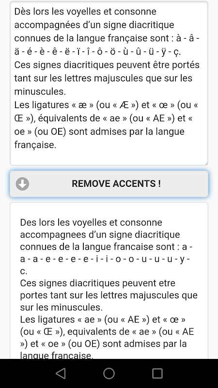 Accents Remover 0 1 Download Android Apk Aptoide