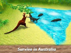 Kangaroo Family Simulator - hop to Australia! screenshot 0