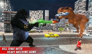 Monster Dino Vs King Kong-City Rampage Simulator screenshot 14