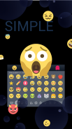 Cute Simple Emoji Keyboard screenshot 2