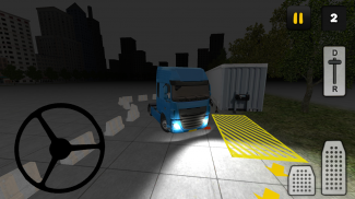 Gece Kamyonu Otoparkı 3D screenshot 3