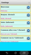 Frases em francês para o viajante screenshot 2