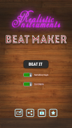 Beat Maker; Real Rock Drum Beats- Rock Drum Set screenshot 1