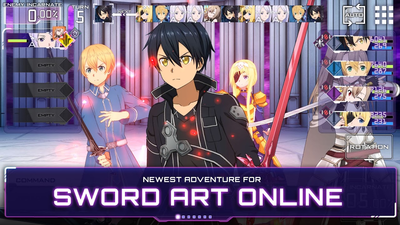 Sword Art Online Alicization Rising Steel - Загрузить APK для Android |  Aptoide