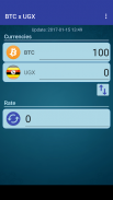 Bitcoin x Chelín ugandés screenshot 2