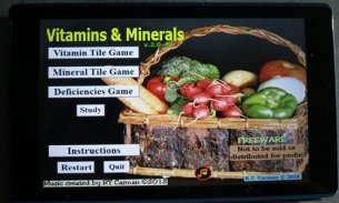 Vitamins and Minerals screenshot 1