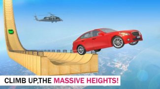 Impossible Mega Ramp Real Car Stunts Race screenshot 3