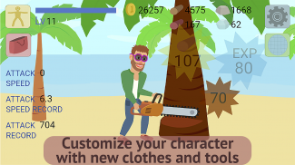 Mining Clicker: Axe and Hammer screenshot 1