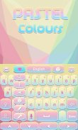 Pastel Colours Keyboard Theme screenshot 3