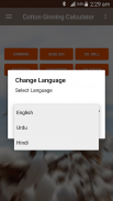 Cotton Ginning Calculator screenshot 0