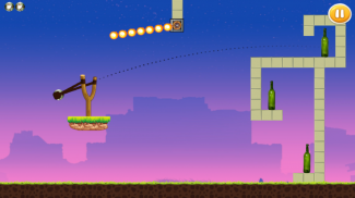 Catapult Bottle Knockdown - 2D Slingshot Throwing screenshot 9