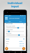 Income Calculator - Hourly wages & more screenshot 3