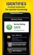Norton Snap QR Code Reader screenshot 3