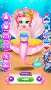 Princess Mermaid At Hair Salon screenshot 1