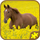 Horse Puzzles Free Icon