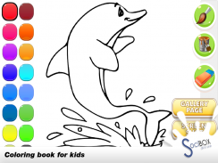 dolphin coloring book screenshot 3