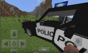 Addon Police Patrol Car for MCPE screenshot 2