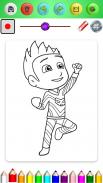 Coloring Book HD PJ Masks screenshot 4