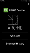 CIS QR Scanner screenshot 1