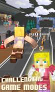 3D He Man Blocks Skins Running Adventure Fun Games screenshot 1