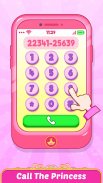 Pink Princess Baby Phone screenshot 10