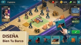Pirate Ships・Construye y lucha screenshot 2