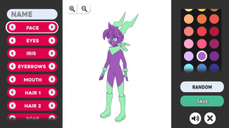 Spaicy Fan Character Maker screenshot 3