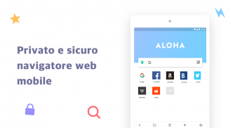 Aloha Browser Lite - Browser privato e VPN gratis screenshot 5