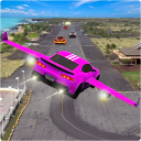 Flying Car Rescue Game 3D: Flying Simulator Icon