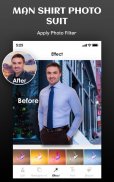 Man Blue Shirt Photo Suit Editor - Formal Shirts screenshot 4