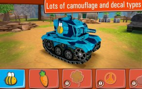 Toon Wars: Jeux de Guerre de Tank Gratuit screenshot 6