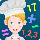เด็กพ่อครัว - เรียนรู้คณิต Icon