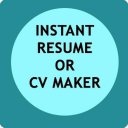 Instant Resume / CV Maker Free Icon