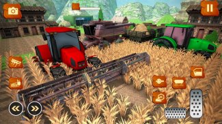 Farming Tractor Driving Sim screenshot 1