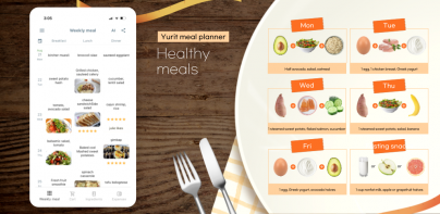 Yurit meal planner - Intuitive