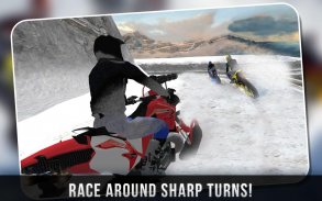 Snow Bike Rider Racing Fever screenshot 7