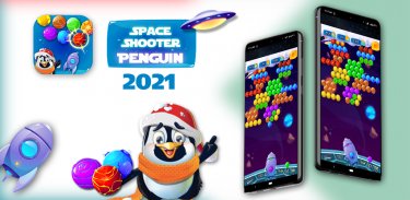 Bubble Shooter Space Penguin screenshot 6